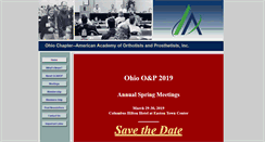 Desktop Screenshot of ohiochapteraaop.com