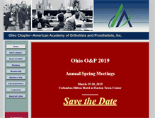 Tablet Screenshot of ohiochapteraaop.com